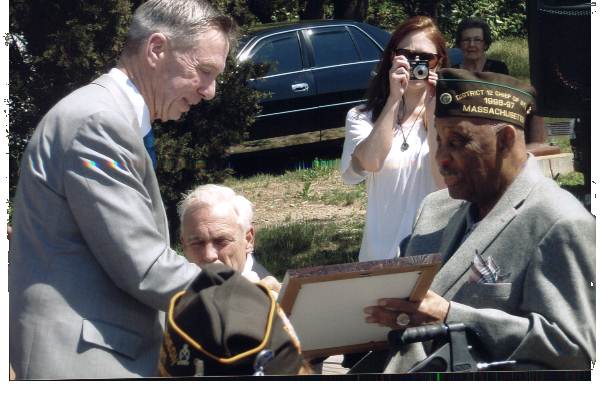 Congressman Steven Lynch and J.B. Mills